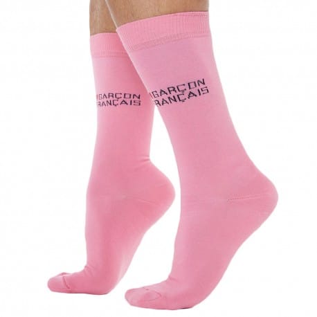 Garçon Français Socks - Pink