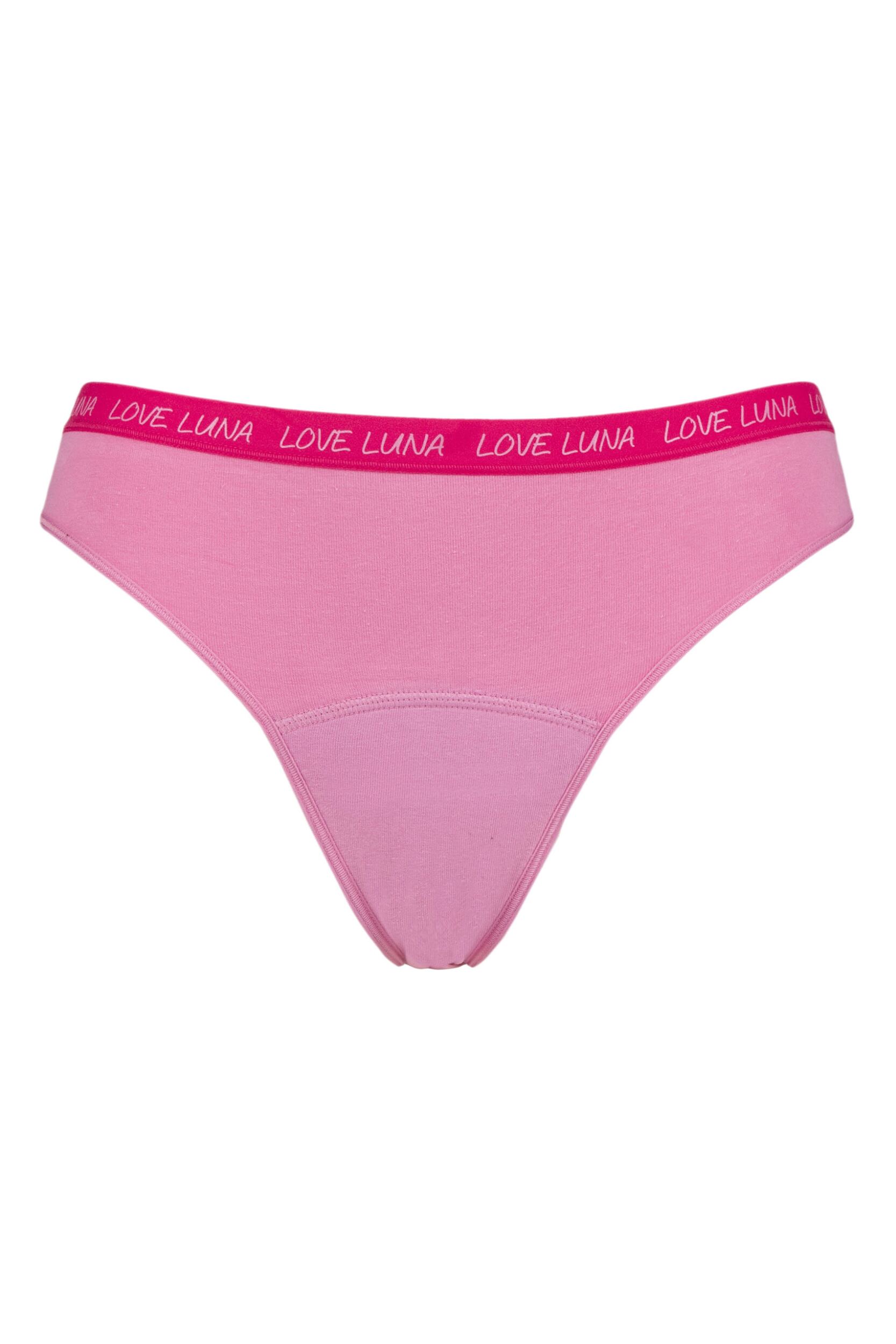 Love Luna 1 Pack Girl's First Period Bikini Brief Pink 10-11 Years