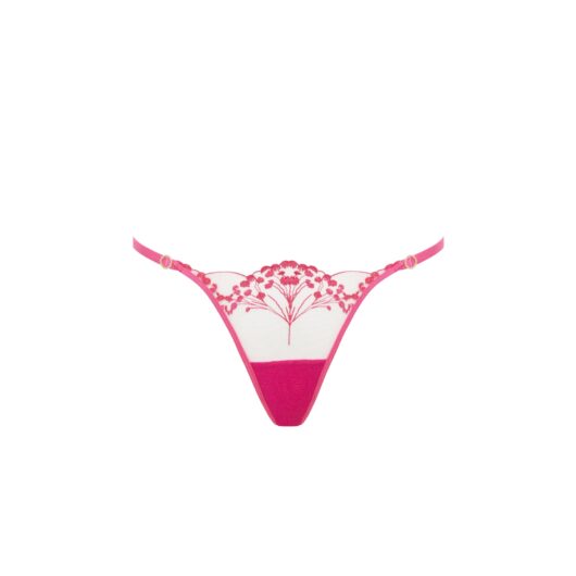 Bluebella Marisa Brief Fuchsia Pink/Sheer - 10