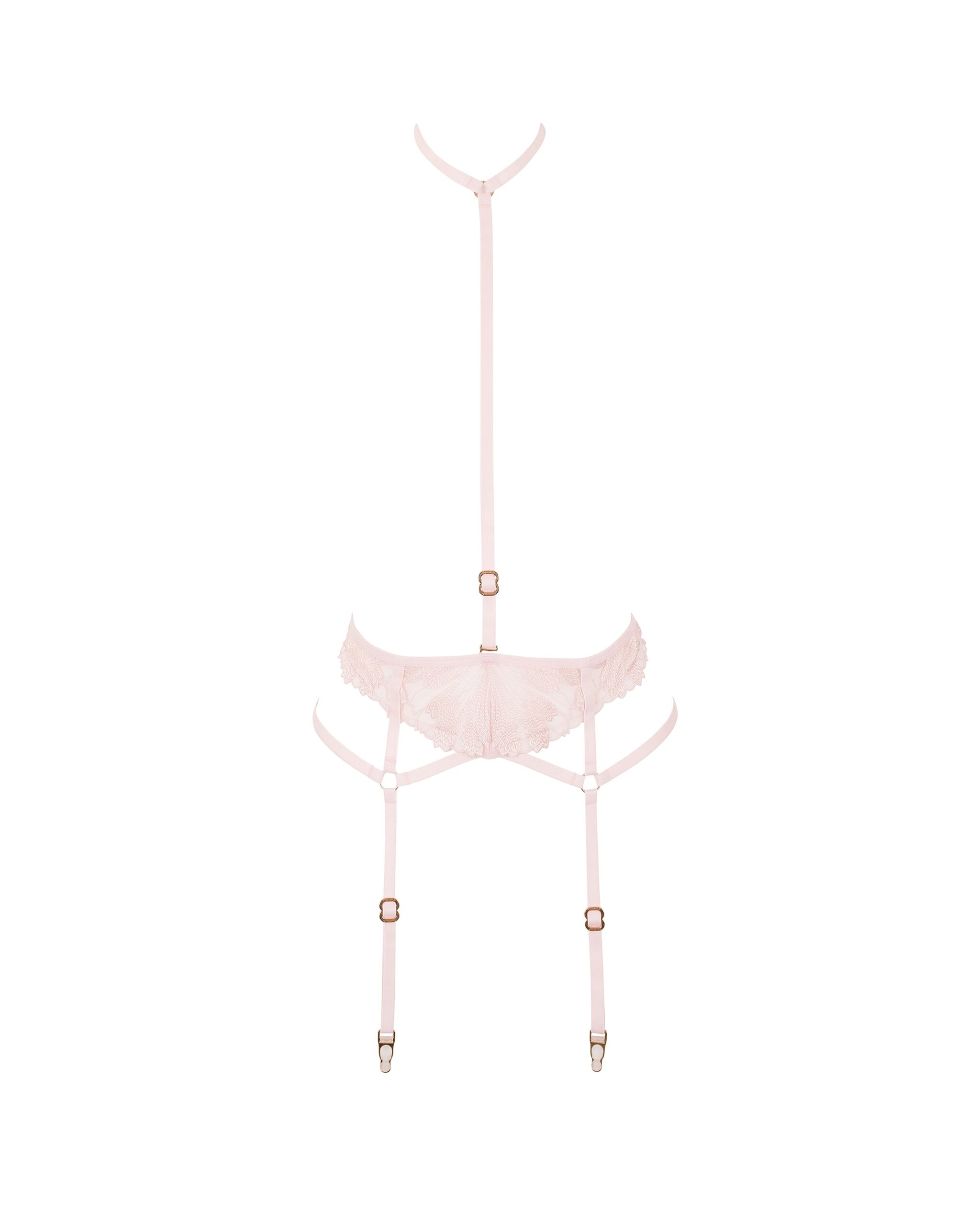 Bluebella Colette Suspender Harness Pearl Pink - 12