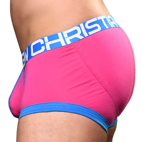 Andrew Christian FlashLift Tagless Cotton Trunks with Show-It - F