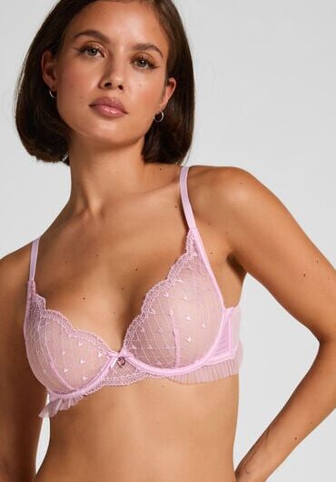 Hunkemöller Cordelie Non-Padded Underwired Bra Pink