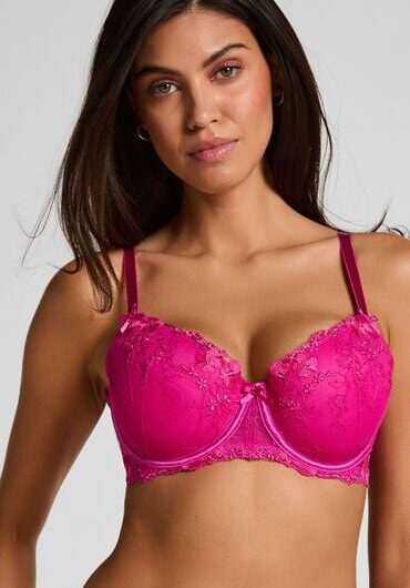 Hunkemöller Peonie Padded Underwired Bra Pink