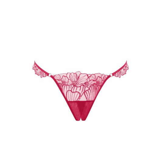 Bluebella Amarosa Open Embroidered Brief Pink - 6