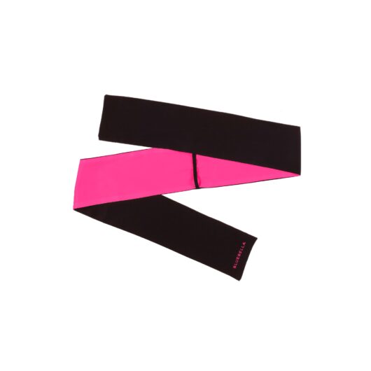 Bluebella Estella Ties Black/Fuchsia Pink - One Size